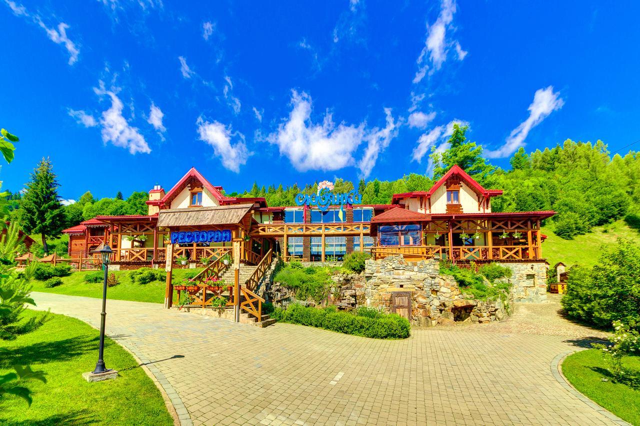 Slovyanka Hotel Slavske Exteriör bild